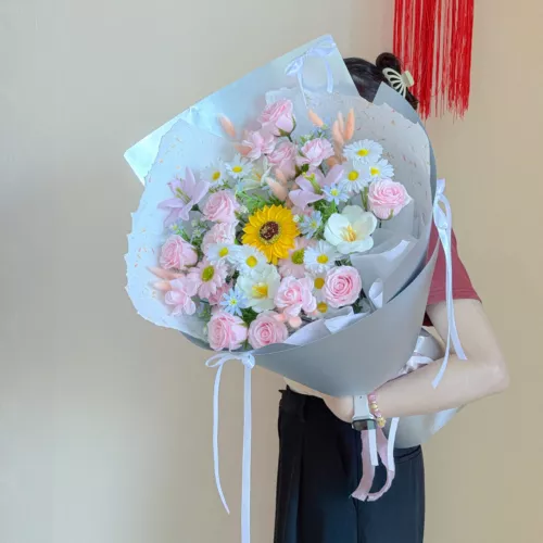 Soap Flower Bouquet | Spring Melody