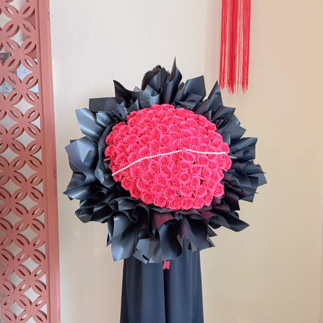 QiXi 26 | Soap Flower Bouquet | 99 Evermore