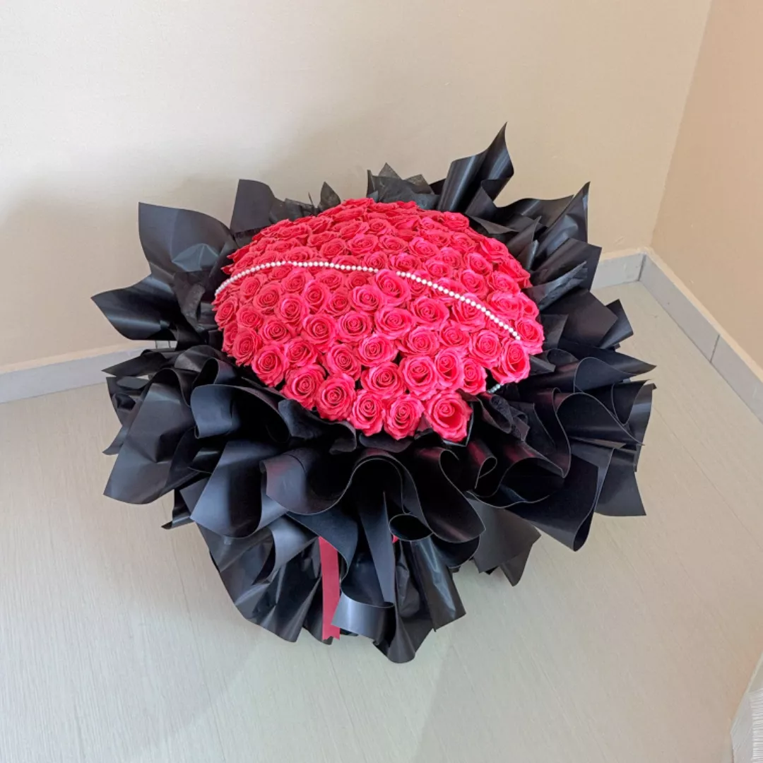 QiXi 26 | Soap Flower Bouquet | 99 Evermore