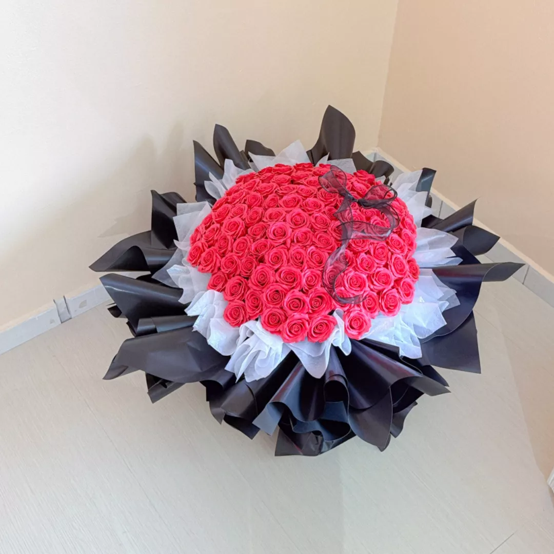 QiXi 26 | Soap Flower Bouquet | The 99th Promise