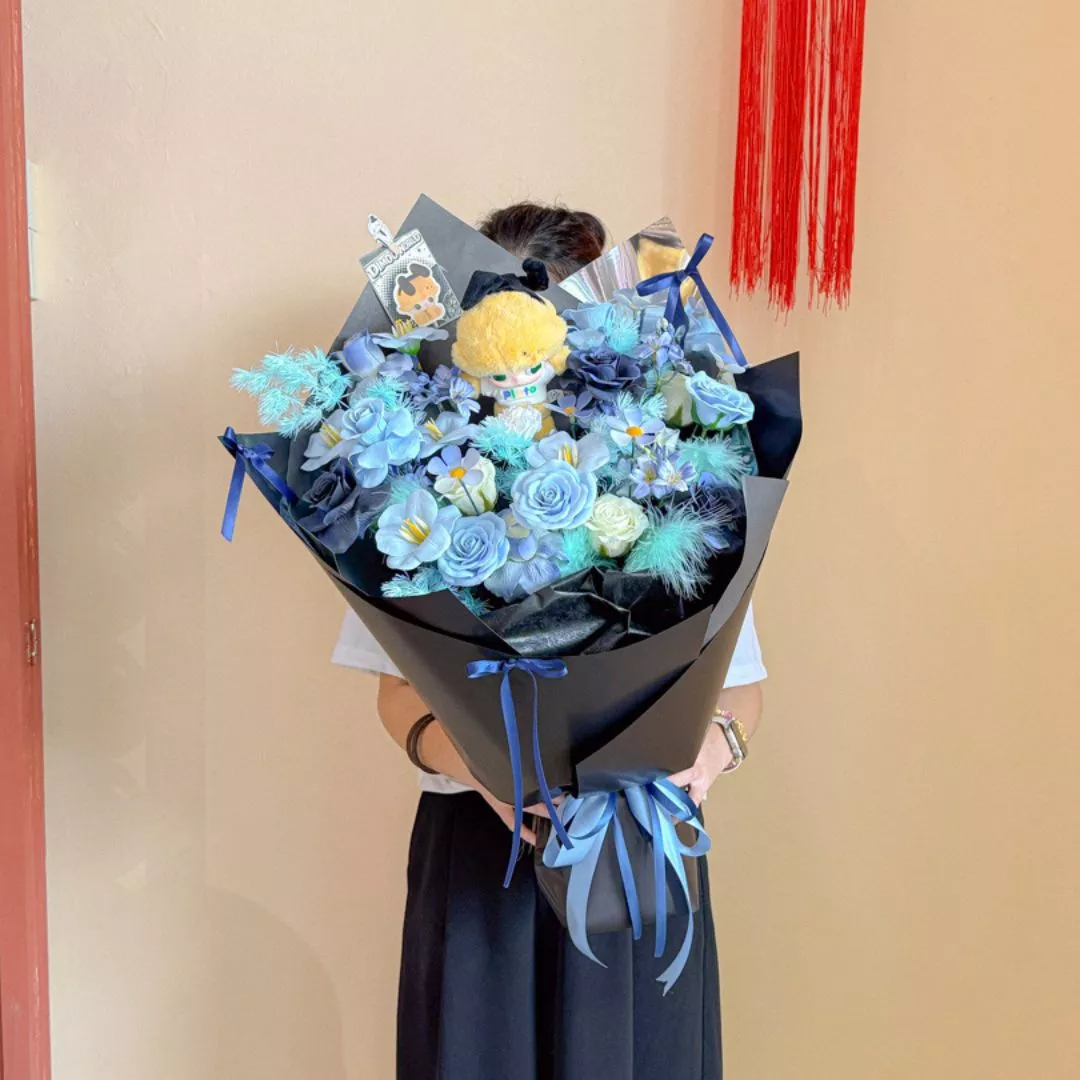 QiXi 26 | Soap Flower Bouquet | Dimoo Edition