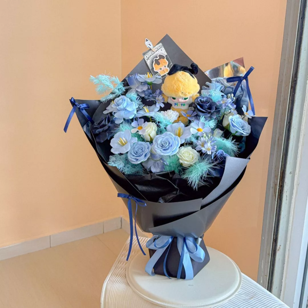 QiXi 26 | Soap Flower Bouquet | Dimoo Edition