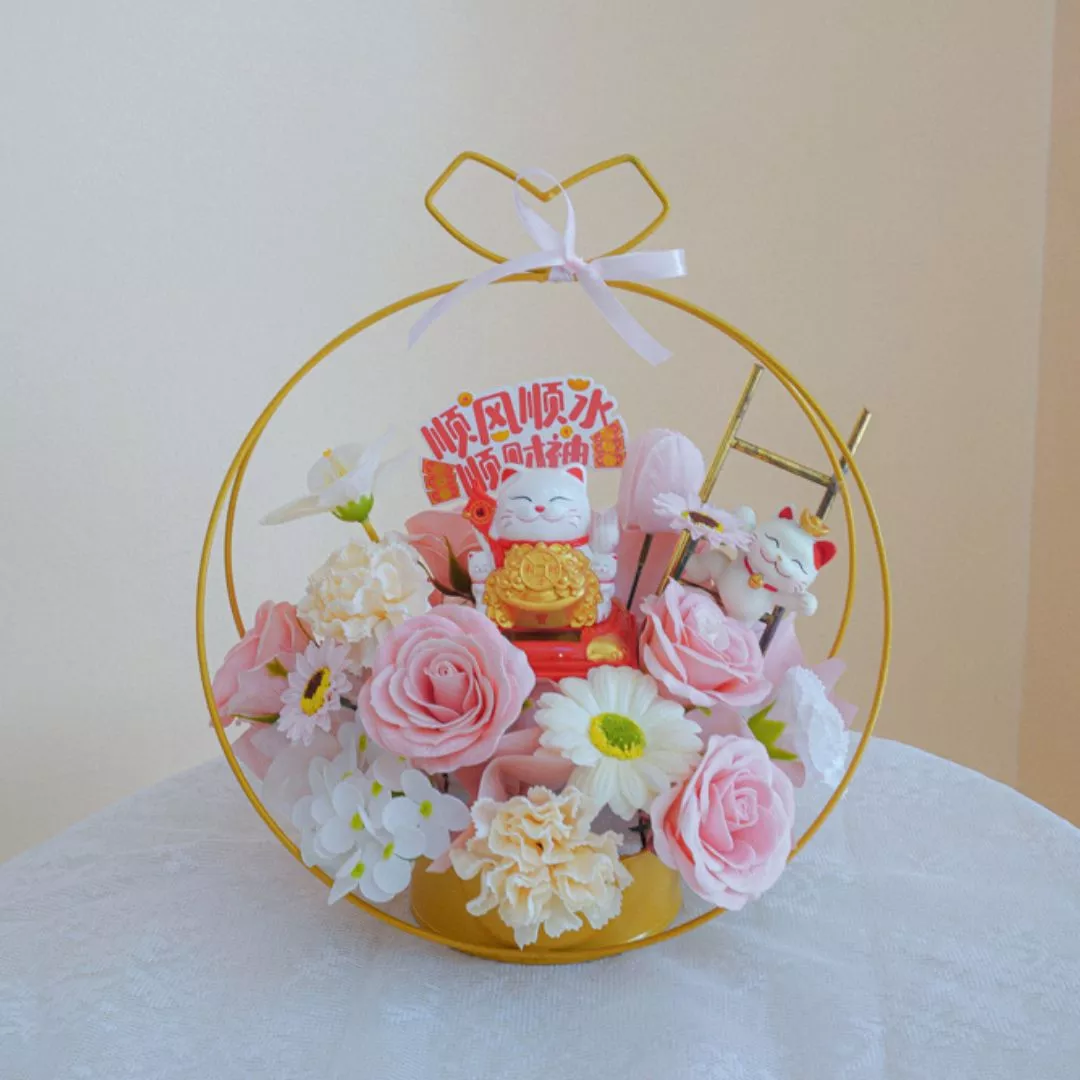 Congratulatory Soap Flower Box | Lucky Journey