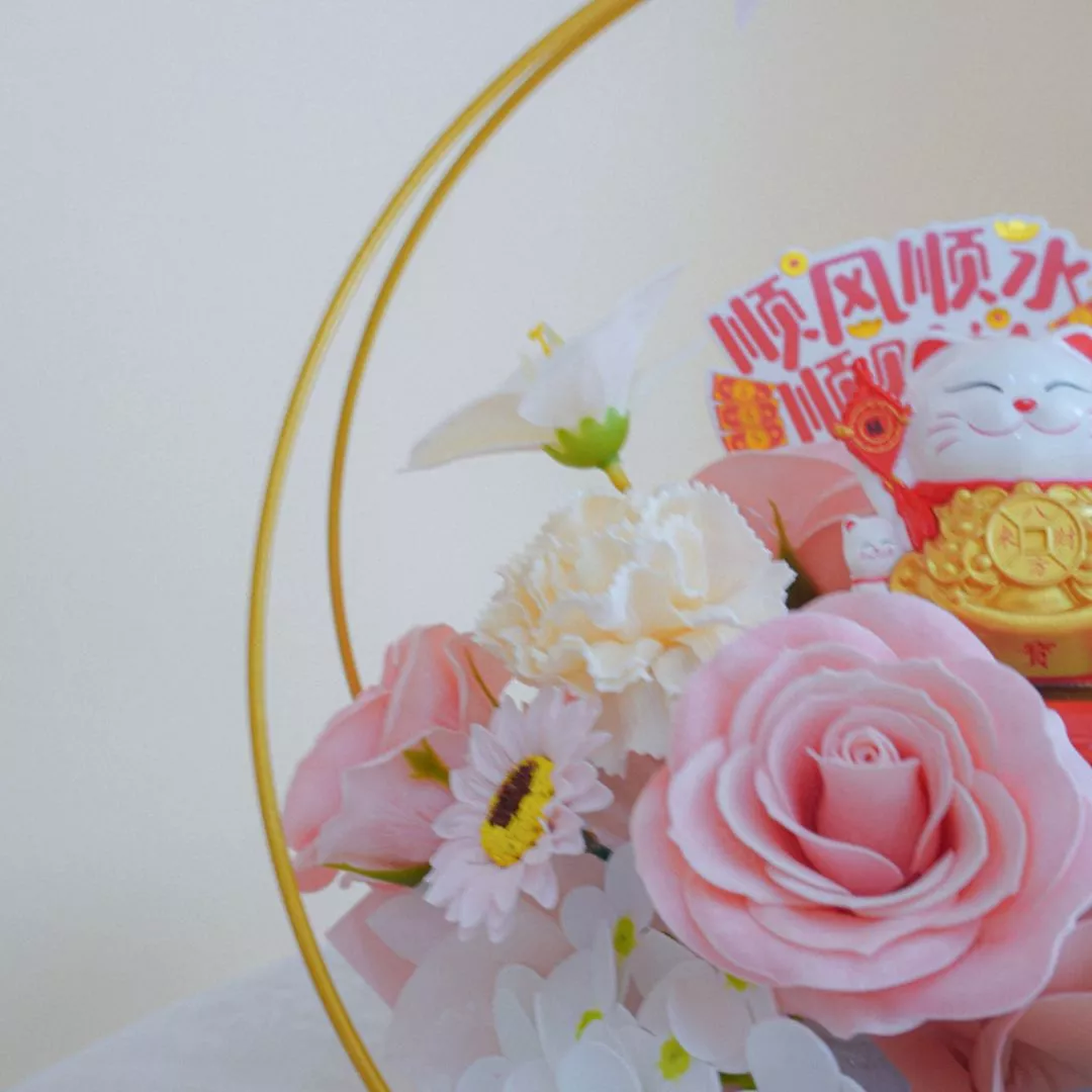 Congratulatory Soap Flower Box | Lucky Journey