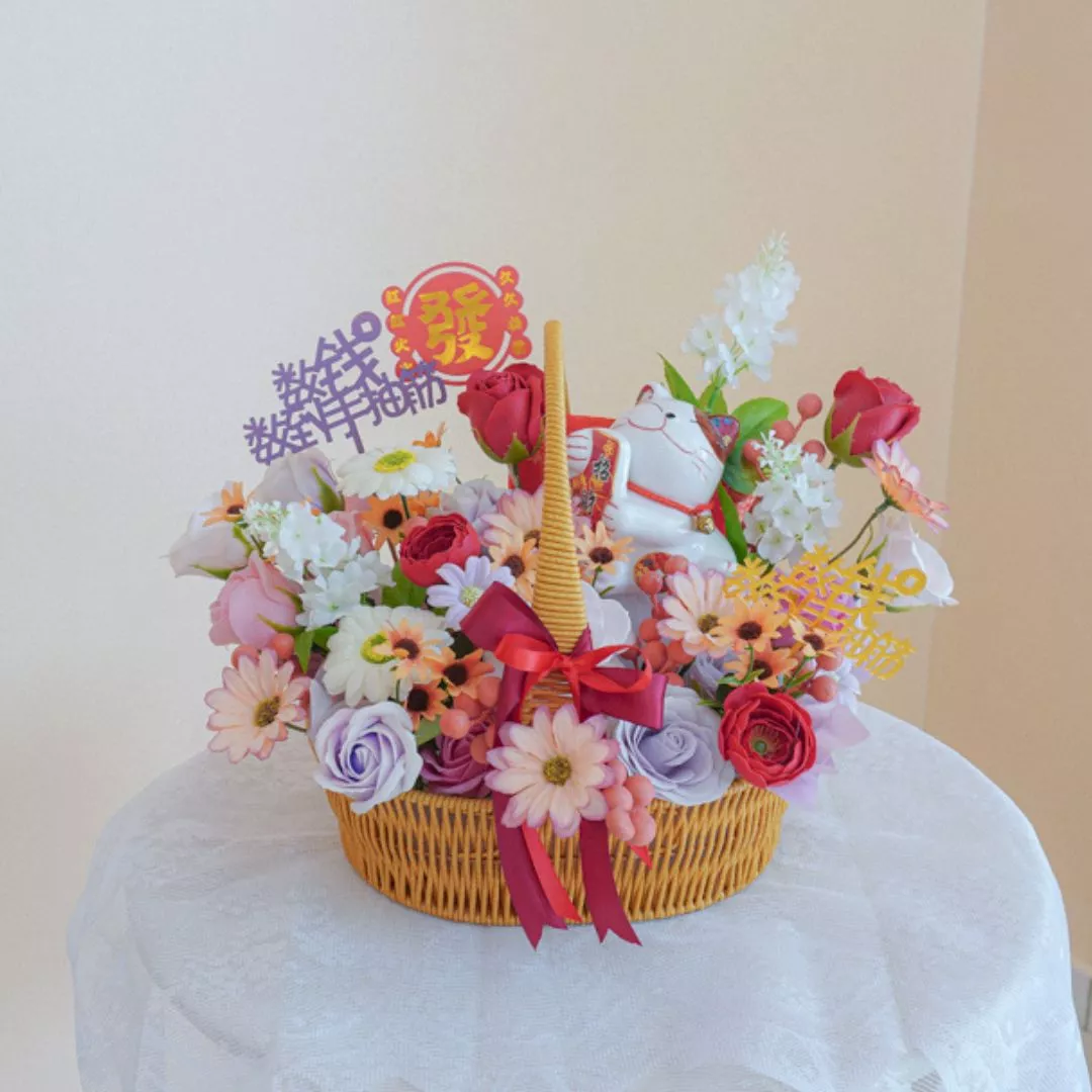Congratulatory Soap Flower Box | Ka-Ching Blooms
