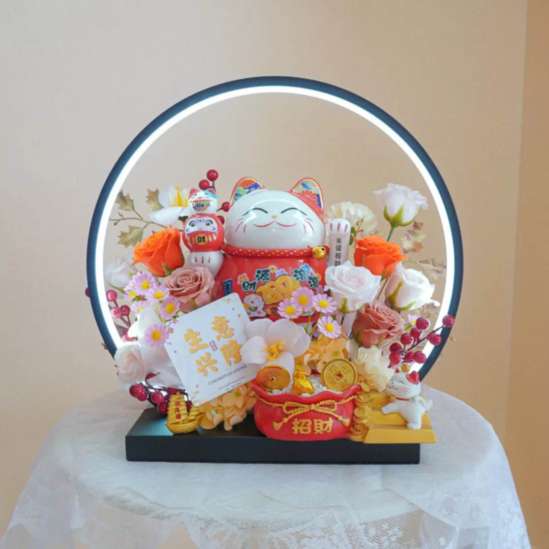 Congratulatory Soap Flower Box | Treasure of Luck