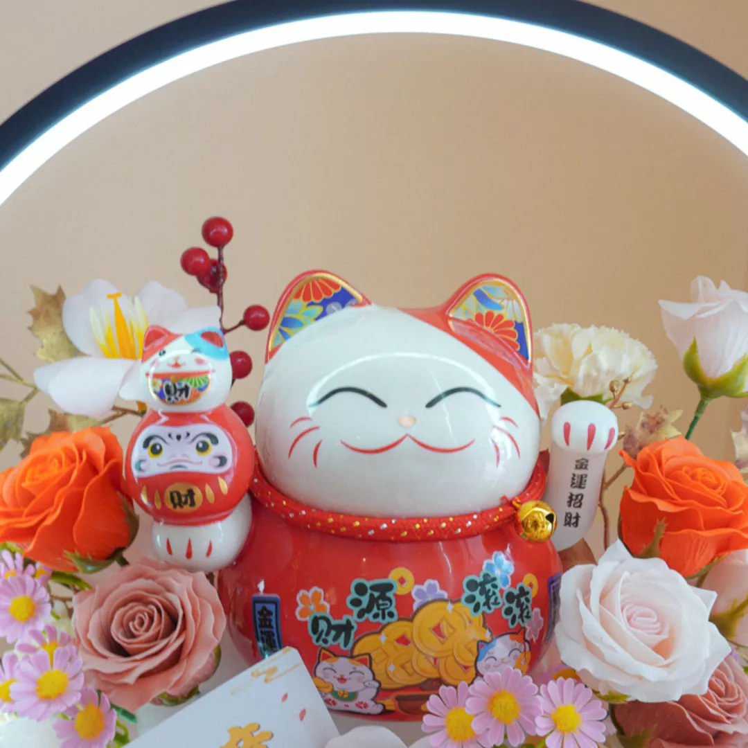 Congratulatory Soap Flower Box | Treasure of Luck