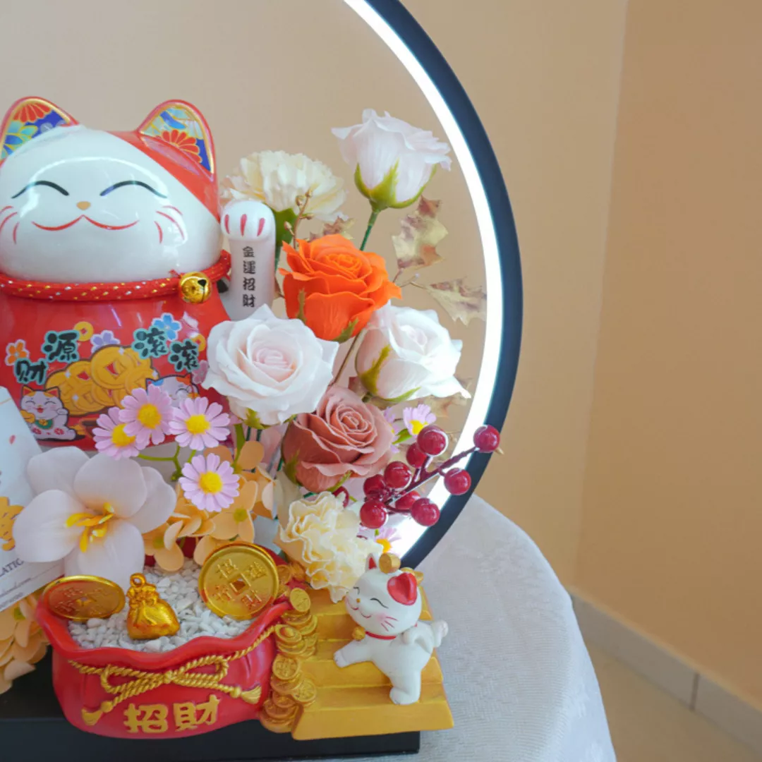 Congratulatory Soap Flower Box | Treasure of Luck