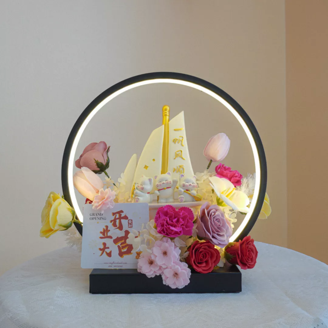 Congratulatory Soap Flower Box | Smooth Sailing