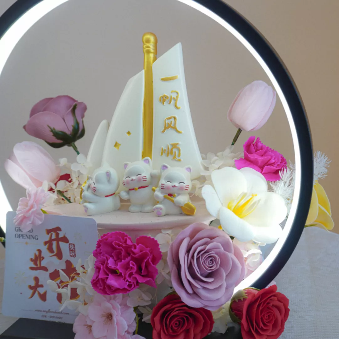 Congratulatory Soap Flower Box | Smooth Sailing