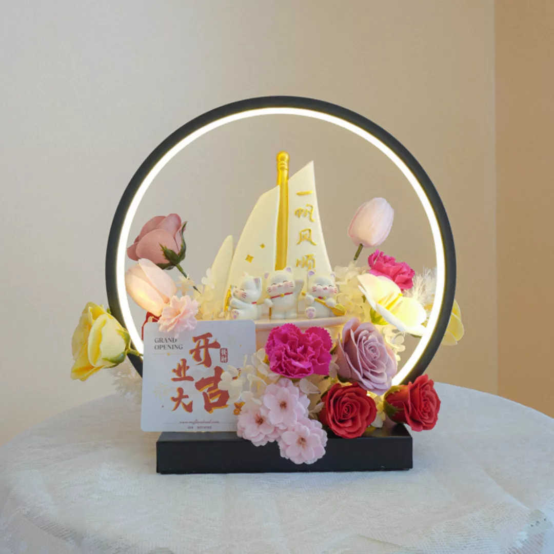 Congratulatory Soap Flower Box | Smooth Sailing