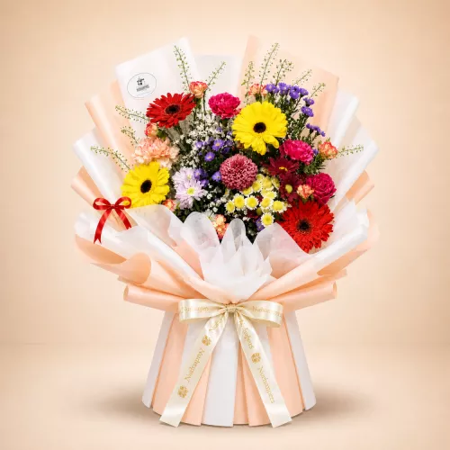 (2026 MOTHER' DAY SPECIAL) Nurhampers Joyful Bloom Mix Bouquet