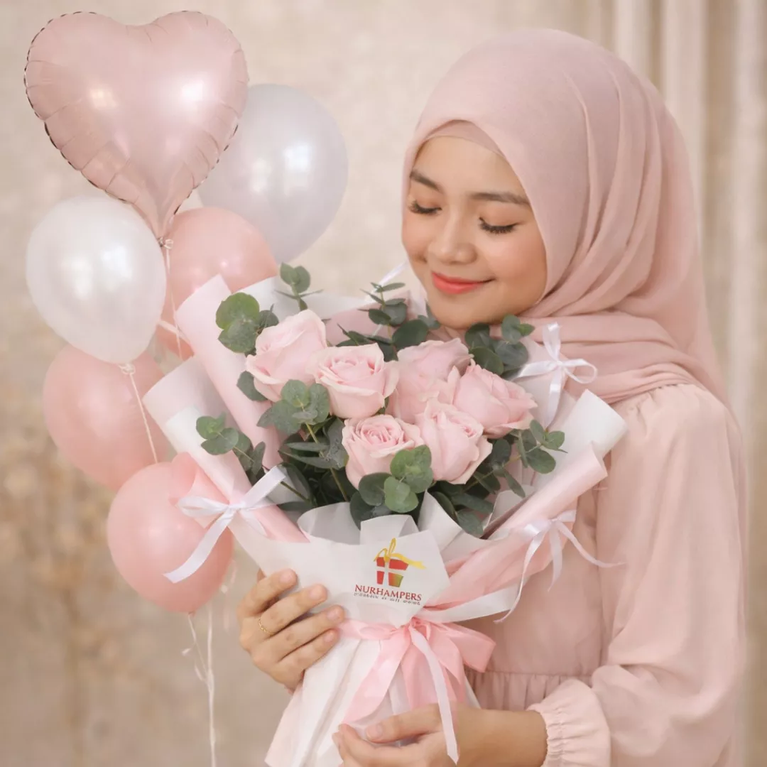 (2026 MOTHER'S DAY SPECIAL) Nurhampers Heartfelt Rose Bouquet