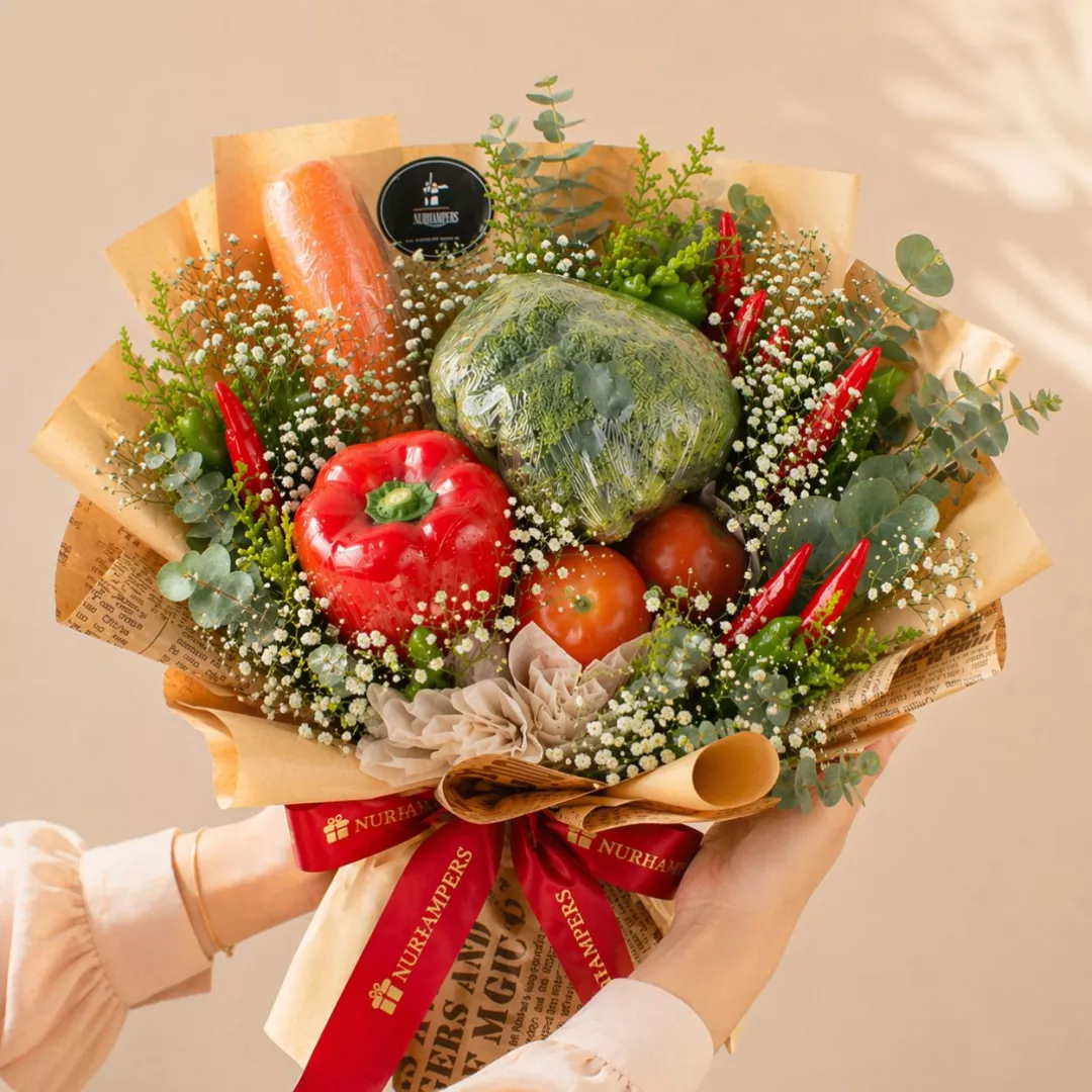 (2026 MOTHER'S DAY SPECIAL) Nurhampers Garden Fresh Gift Bouquet