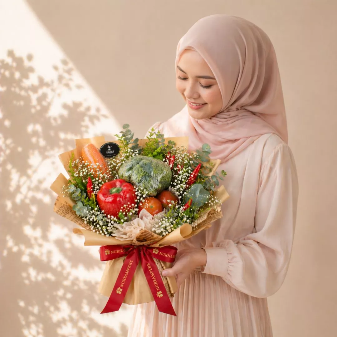 (2026 MOTHER'S DAY SPECIAL) Nurhampers Garden Fresh Gift Bouquet