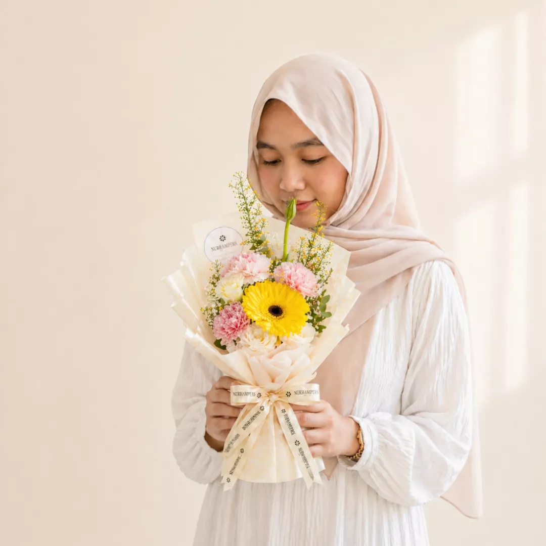 (2026 MOTHER'S DAY SPECIAL) Nurhampers Sunshine Pastel Bouquet