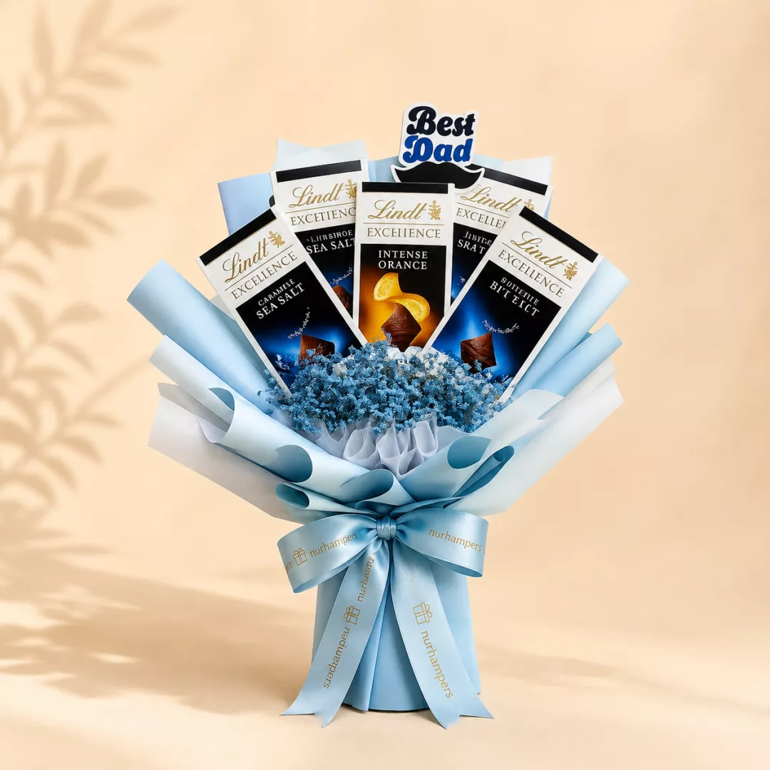 Father's Day Nurhampers Lindt Chocolate Bouquet for Dad (Klang Valley Only)