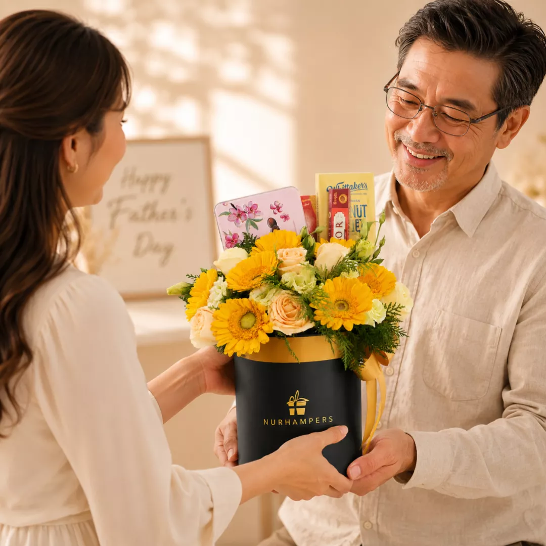 Father's Day Nurhampers Clarice Chocolate Flower Box