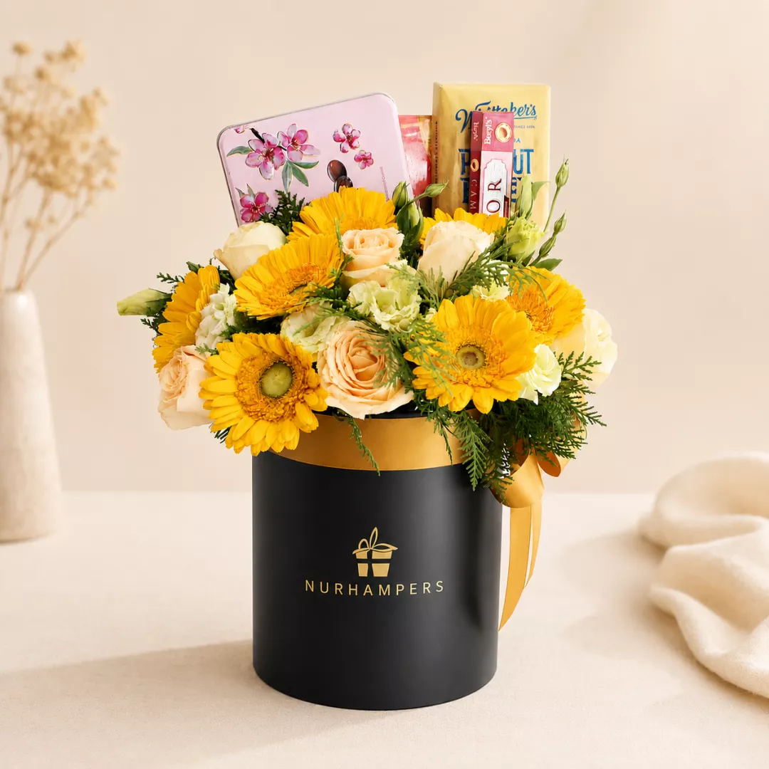 Father's Day Nurhampers Clarice Chocolate Flower Box