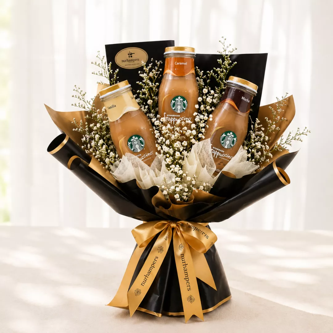 Father's Day Nurhampers STARBUCKS® Shake It Frappe Bouquet