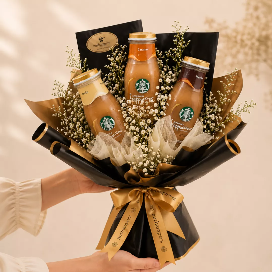 Father's Day Nurhampers STARBUCKS® Shake It Frappe Bouquet