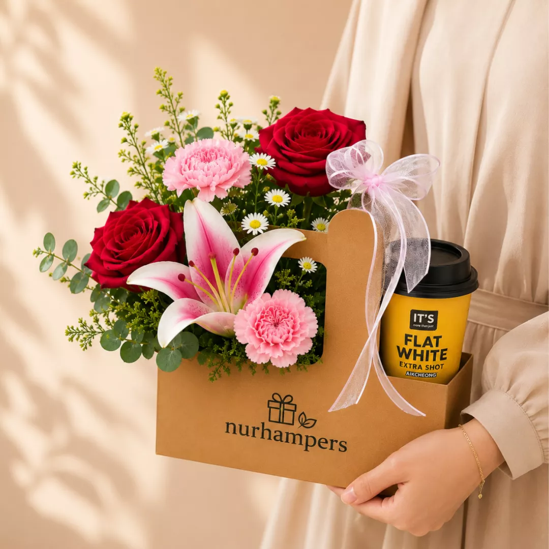 Father's Day Nurhampers Morning Bloom Coffee Box