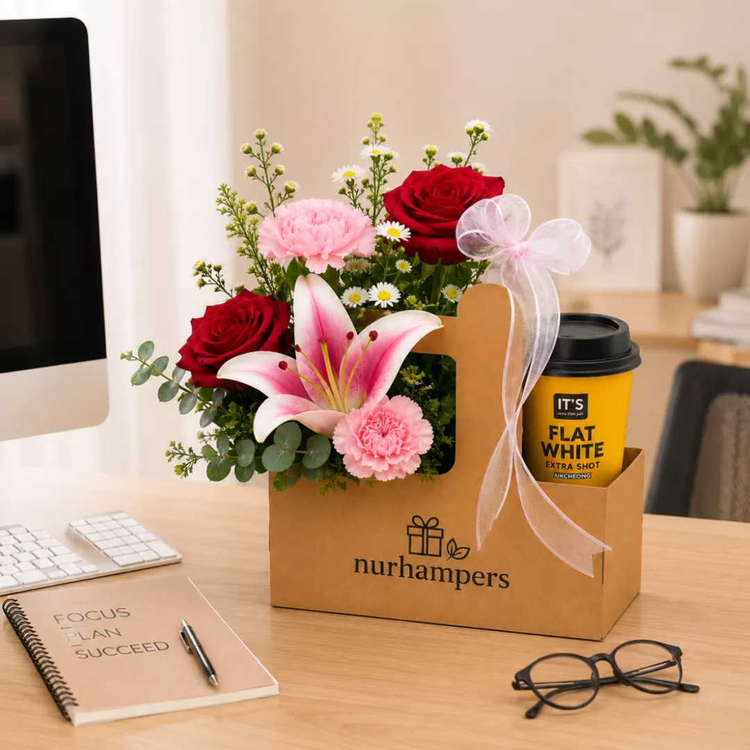 Father's Day Nurhampers Morning Bloom Coffee Box