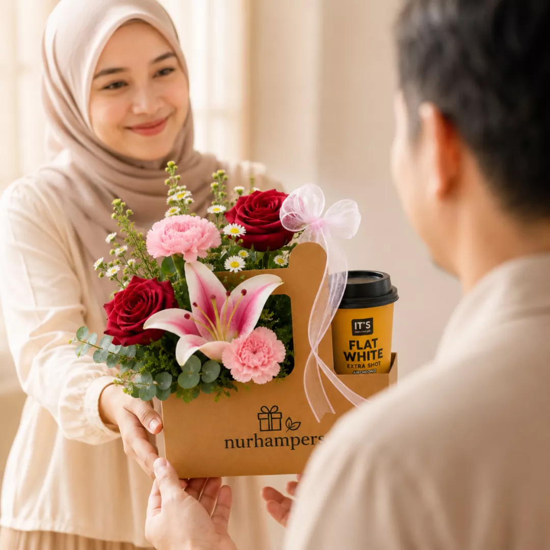 Father's Day Nurhampers Morning Bloom Coffee Box