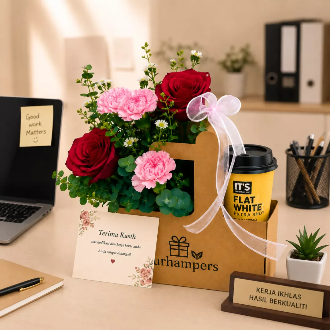 Father's Day Nurhampers Ruby Coffee Bloom Box