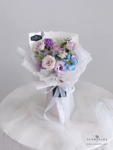 (2026 Valentine’s Day Special) Scentales Amour en Lilac Flower Bouquet