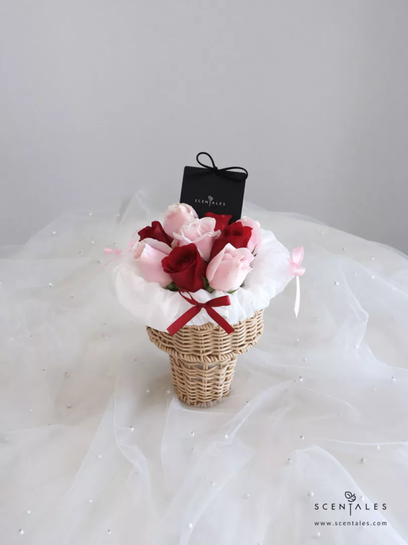(2026 Valentine’s Day Special) Scentales Scoops of Love Flower Cone