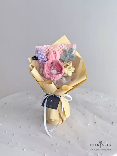 (2026 Valentine’s Day Special) Scentales Garden Daydream Twisting Stick Flower Bouquet