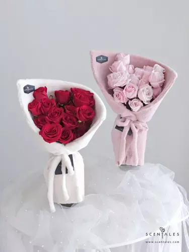 (2026 Valentine’s Day Special) Scentales Endless Devotion Fresh Flower Bouquet