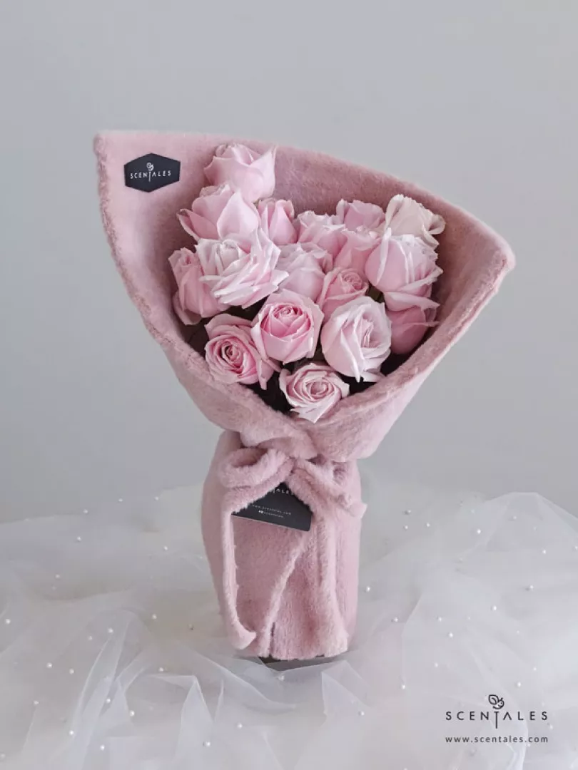 (2026 Valentine’s Day Special) Scentales Endless Devotion Fresh Flower Bouquet