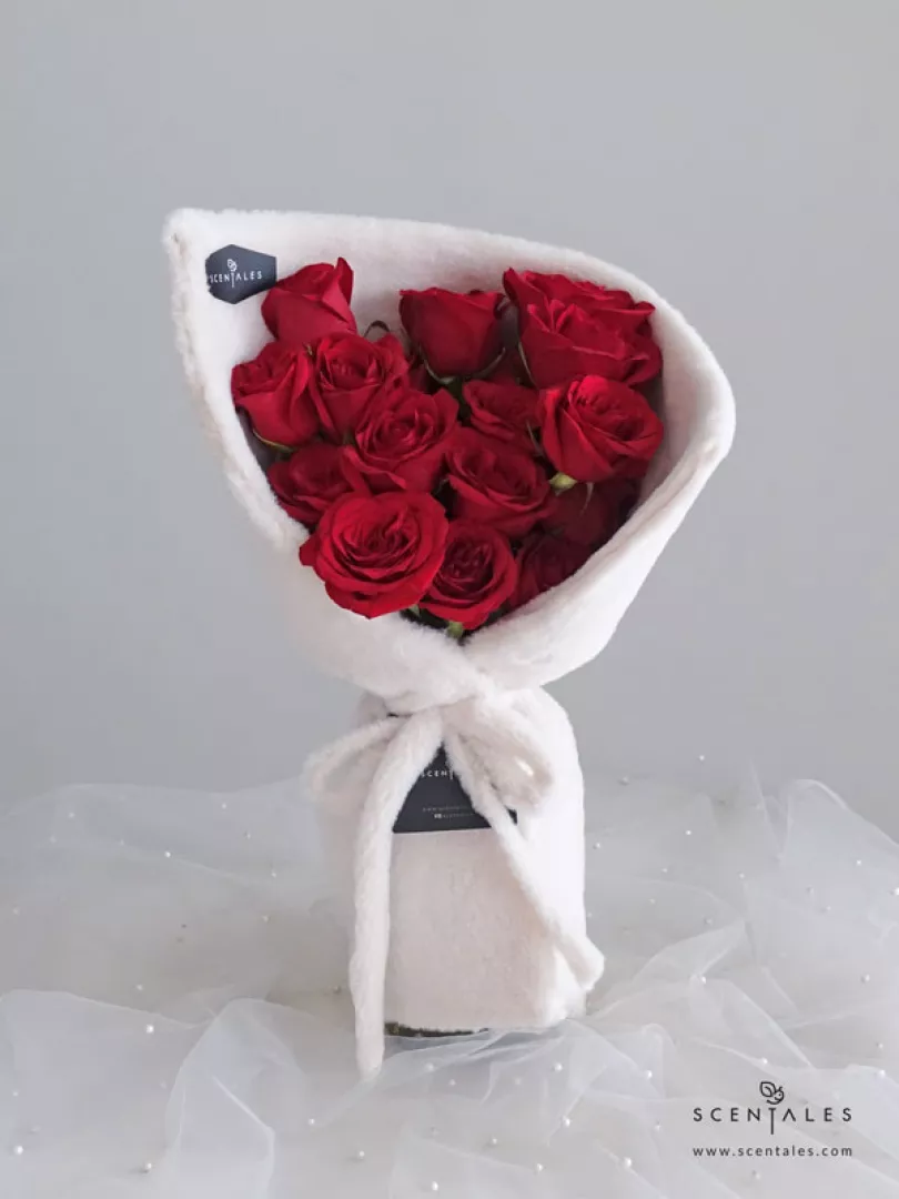 (2026 Valentine’s Day Special) Scentales Endless Devotion Fresh Flower Bouquet