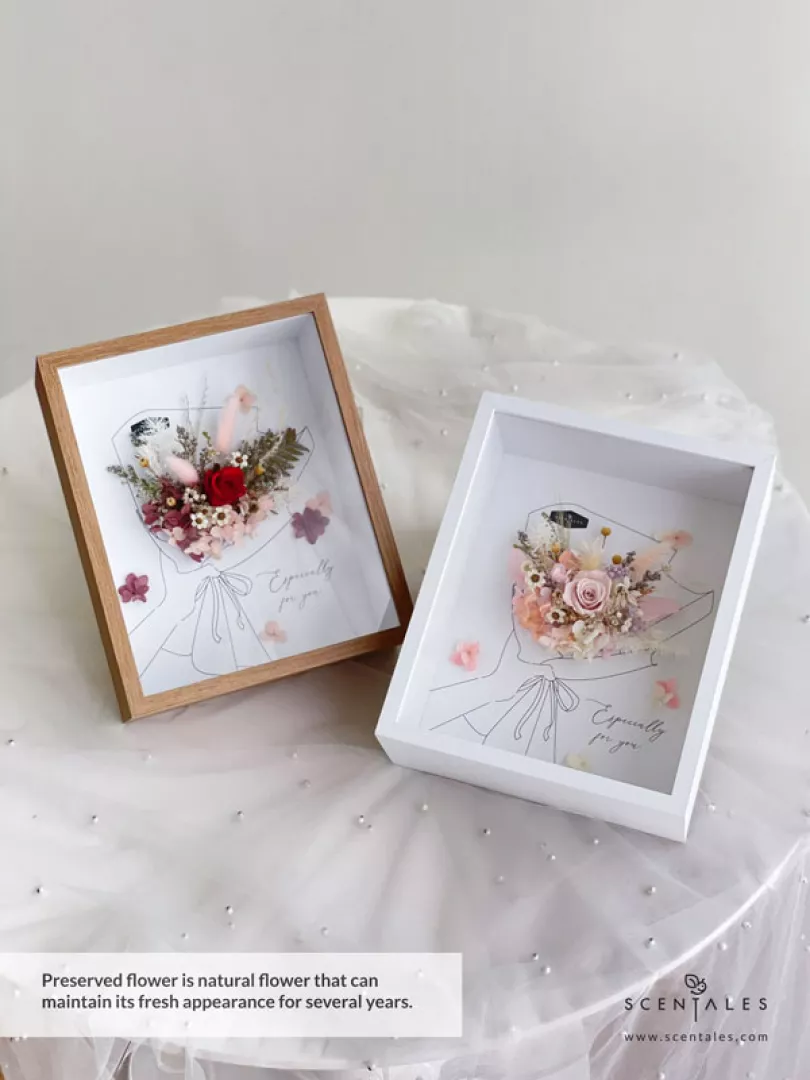 (2026 Mother’s Day Special) Scentales Especially For You Preserved & Dried Flower Frame