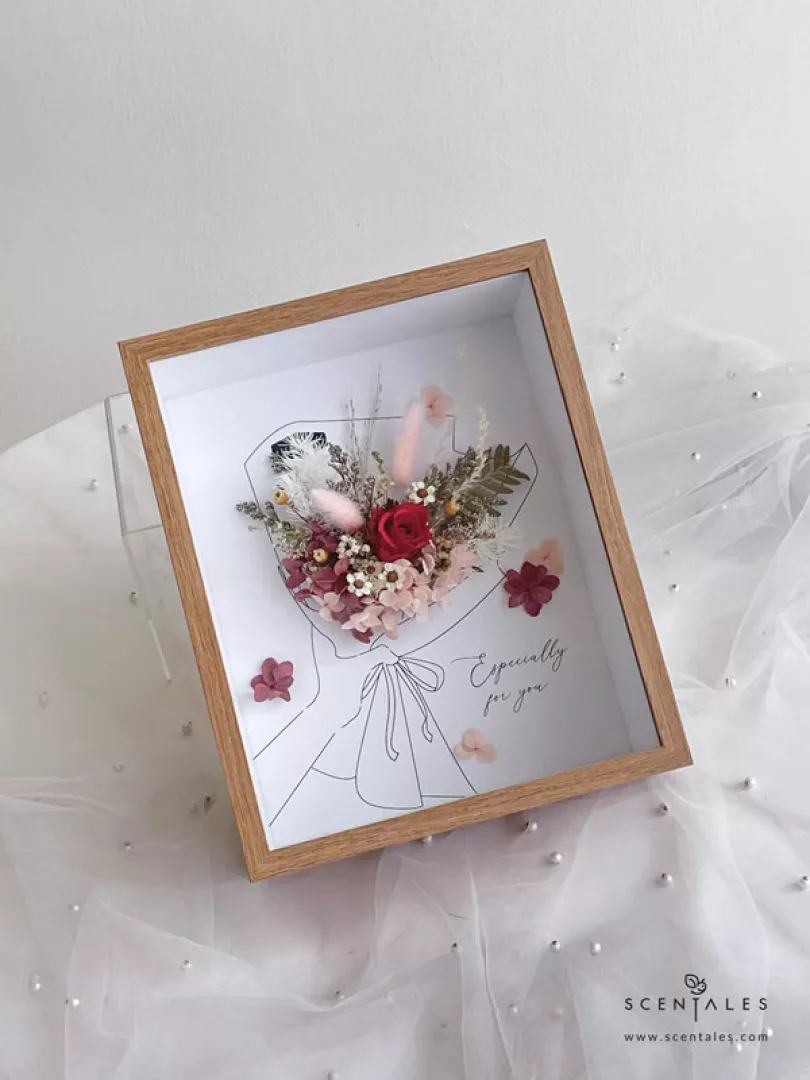 (2026 Mother’s Day Special) Scentales Especially For You Preserved & Dried Flower Frame