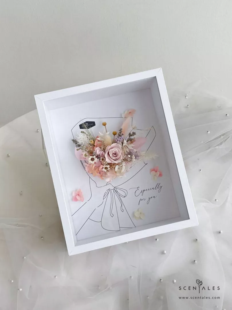 (2026 Mother’s Day Special) Scentales Especially For You Preserved & Dried Flower Frame