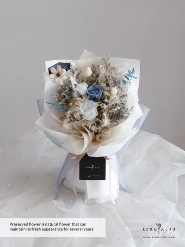 (2026 Mother’s Day Special) Scentales Helen Preserved & Dried Flower Bouquet