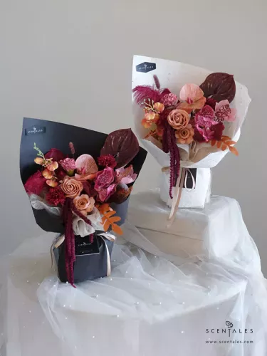 (2026 Mother’s Day Special) Scentales Empress of Grace Soap Flower Bouquet