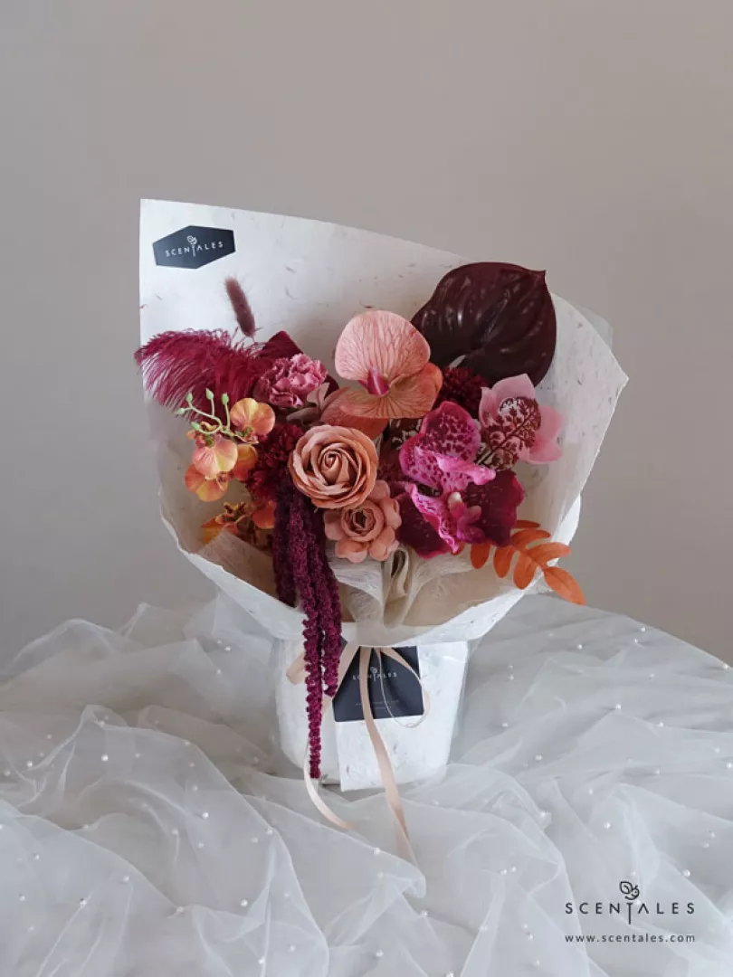 (2026 Mother’s Day Special) Scentales Empress of Grace Soap Flower Bouquet