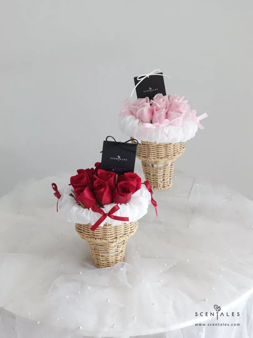 (2026 Valentine’s Day Special) Scentales Scoops of Love Flower Cone