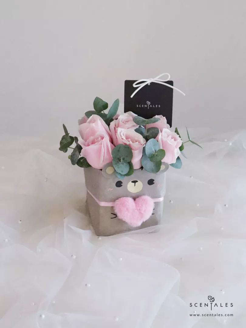 (2026 Valentine’s Day Special) Scentales Barry The Bear Kraft Bag