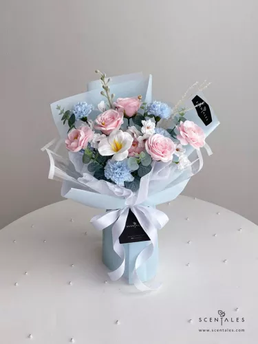 (2026 Mother’s Day Special) Scentales Caramela Soap Flower Bouquet