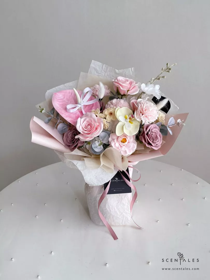 (2026 Mother’s Day Special) Scentales Kaelis Soap Flower Bouquet