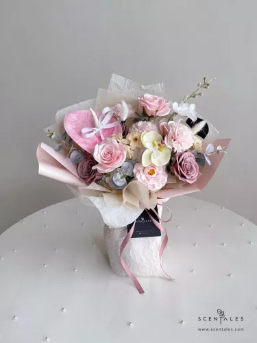 (2026 Mother’s Day Special) Scentales Kaelis Soap Flower Bouquet