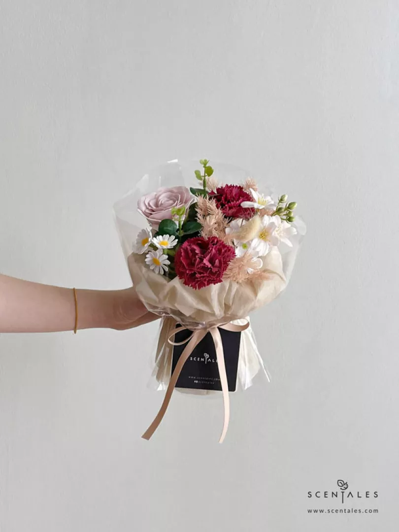 (2026 Mother’s Day Special) Scentales Reagan Soap Flower Bouquet