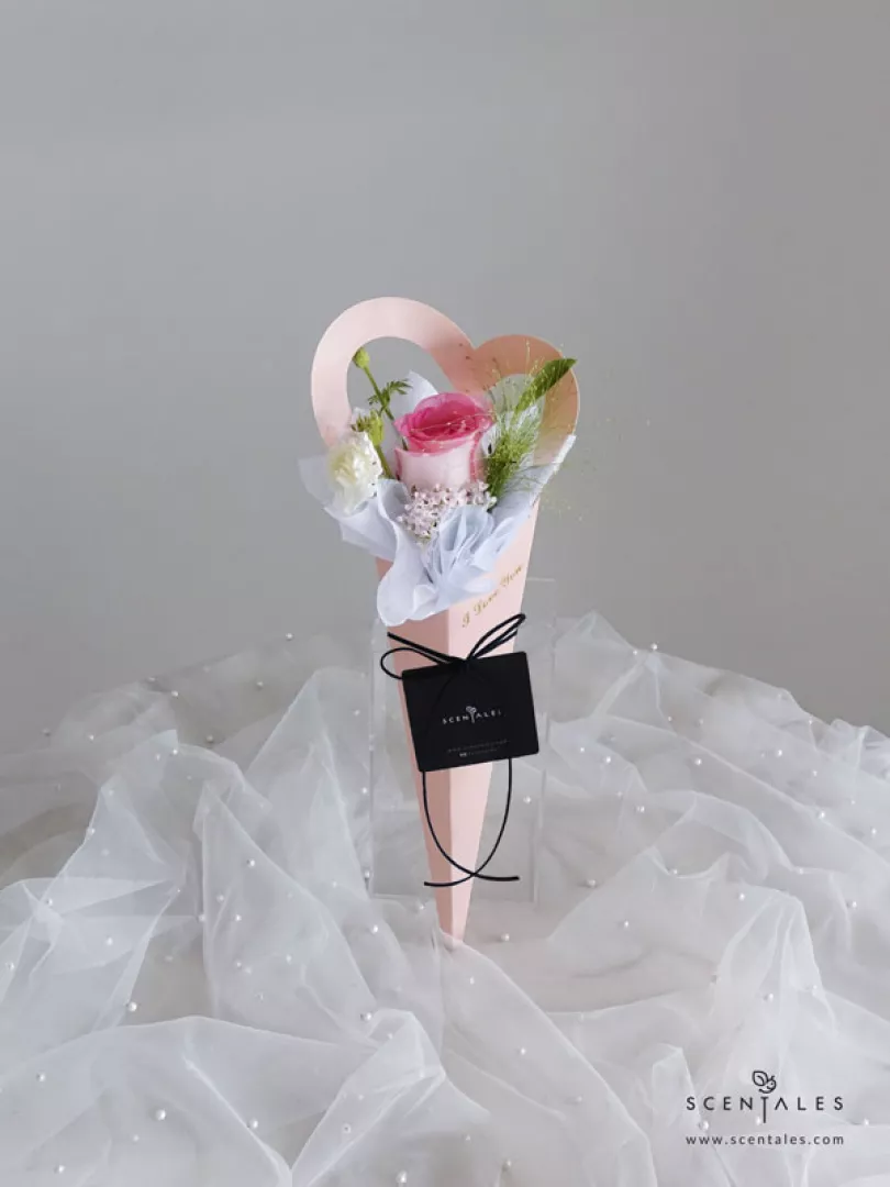 (2026 Mother’s Day Special) Scentales Her Gentle Way Flower Bouquet