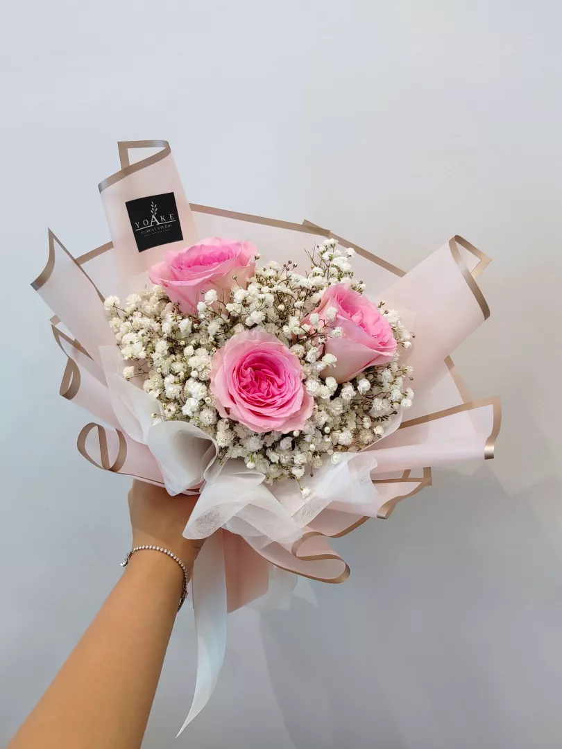 Lovely Pink - Valentine's Day Bouquet (Fresh Flower)