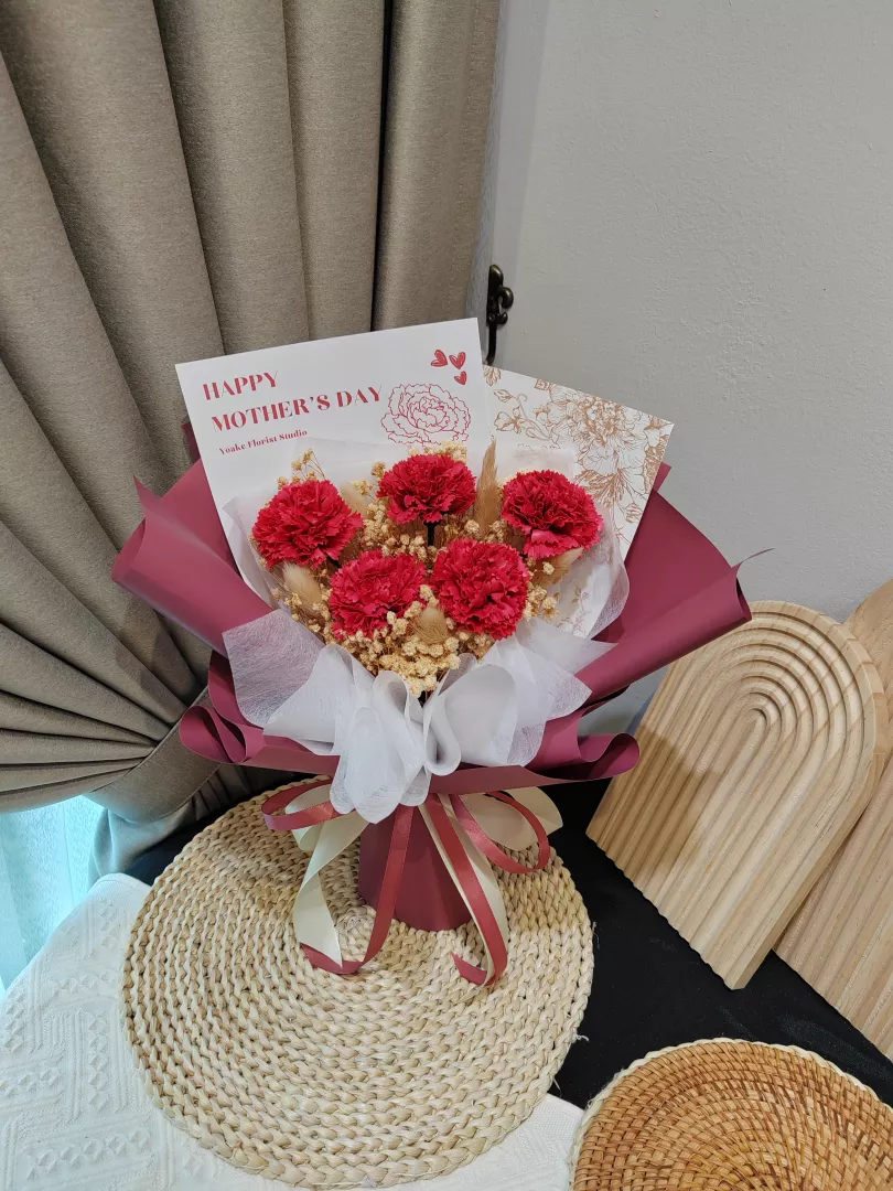 You're The Only (Red) Bouquet - Soap Flower Bouquet